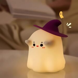 cute ghost silicone night light 2.jpg