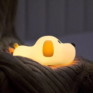 cute puppy silicone night lamp.jpg