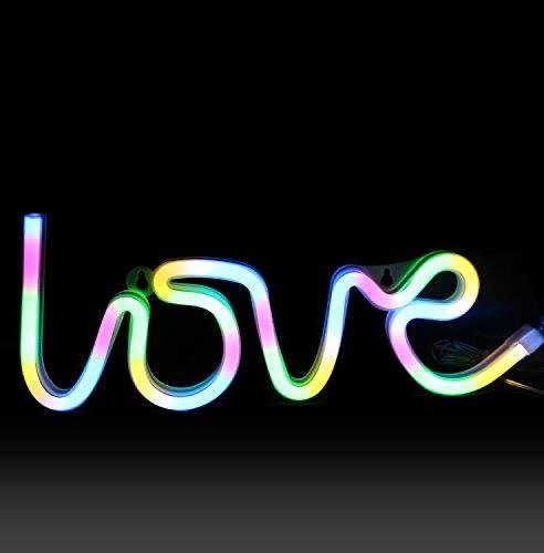 love neon light multicolor love neon light multicolor