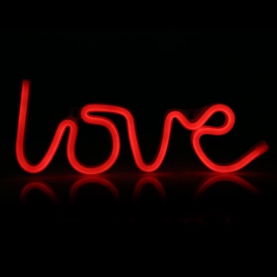 love neon light red love neon light red