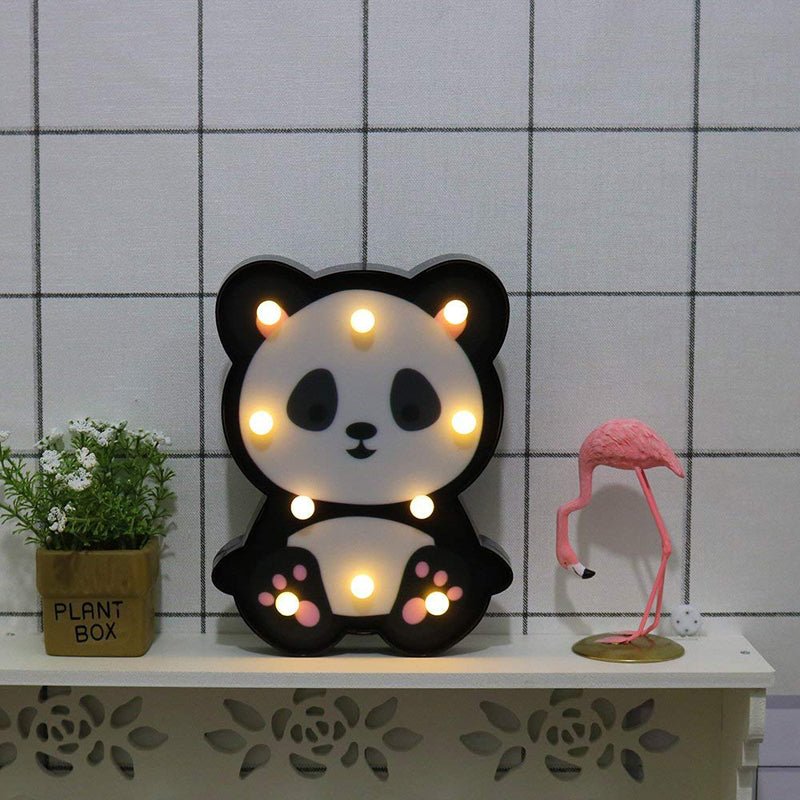 panda marquee light panda marquee light