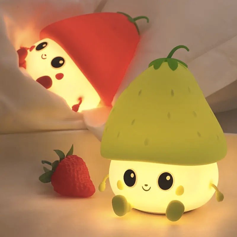 kawaii strawberry mini night light kawaii strawberry mini night light