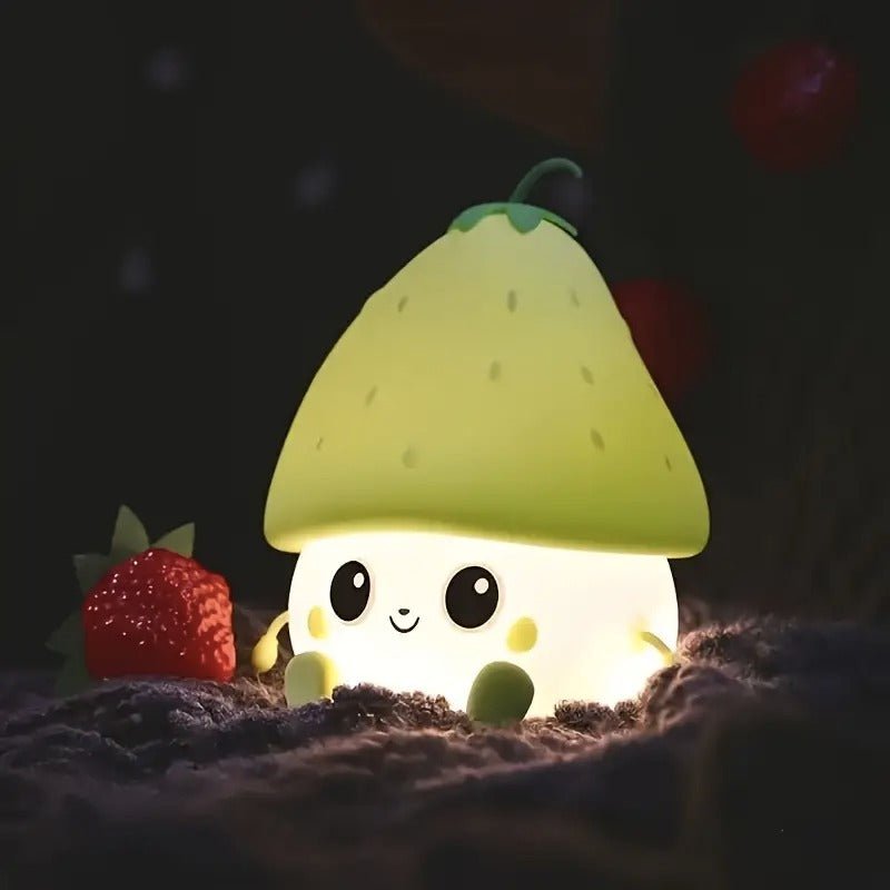 kawaii strawberry mini night light kawaii strawberry mini night light